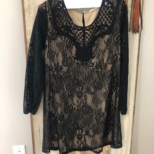 Black Lace Nordstrom Dress